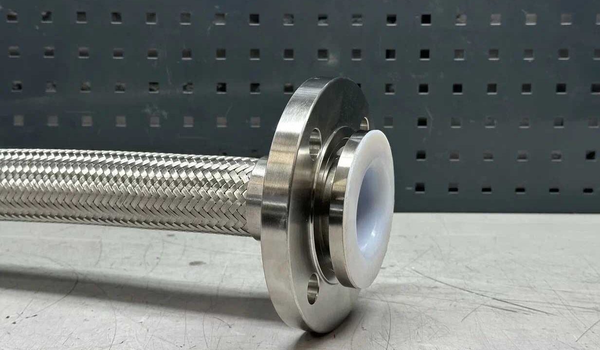 PTFE с фланцами